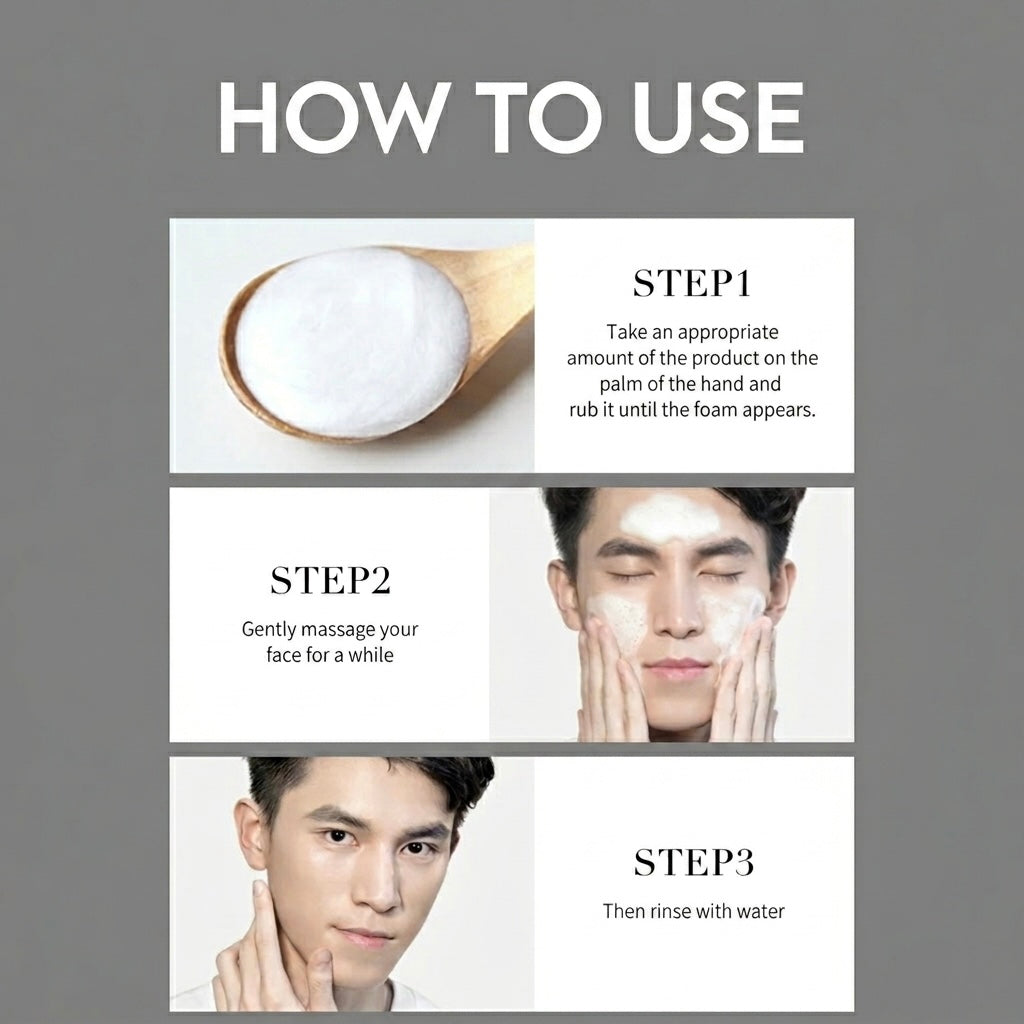 Draven Men’s Deep Cleansing Face Wash