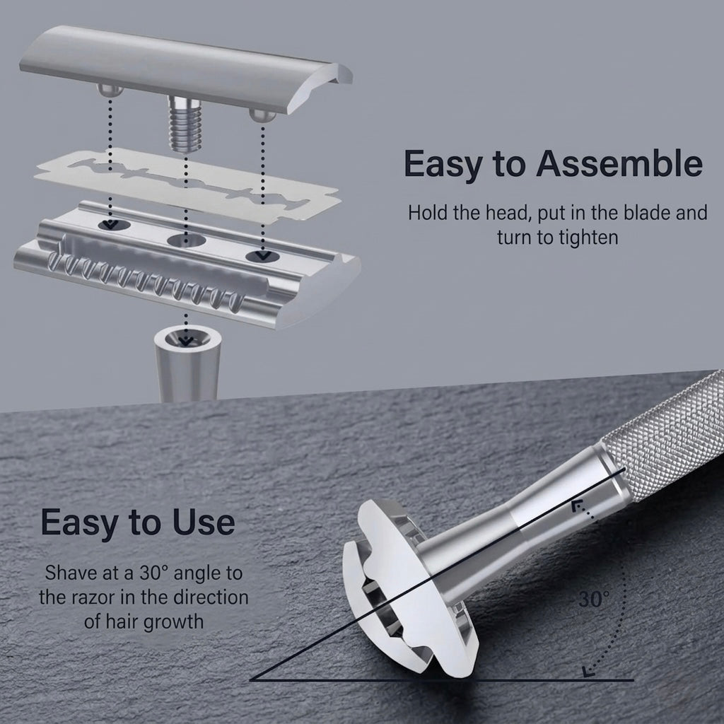 Draven Men's Double Edge Safety Razor